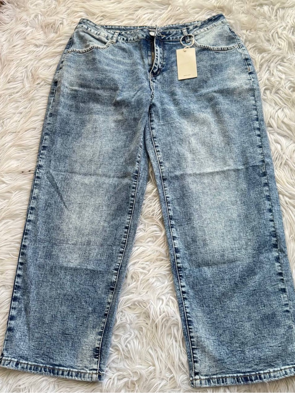 Flamingals ankle denim stretchy jeans size XL
FG14-29